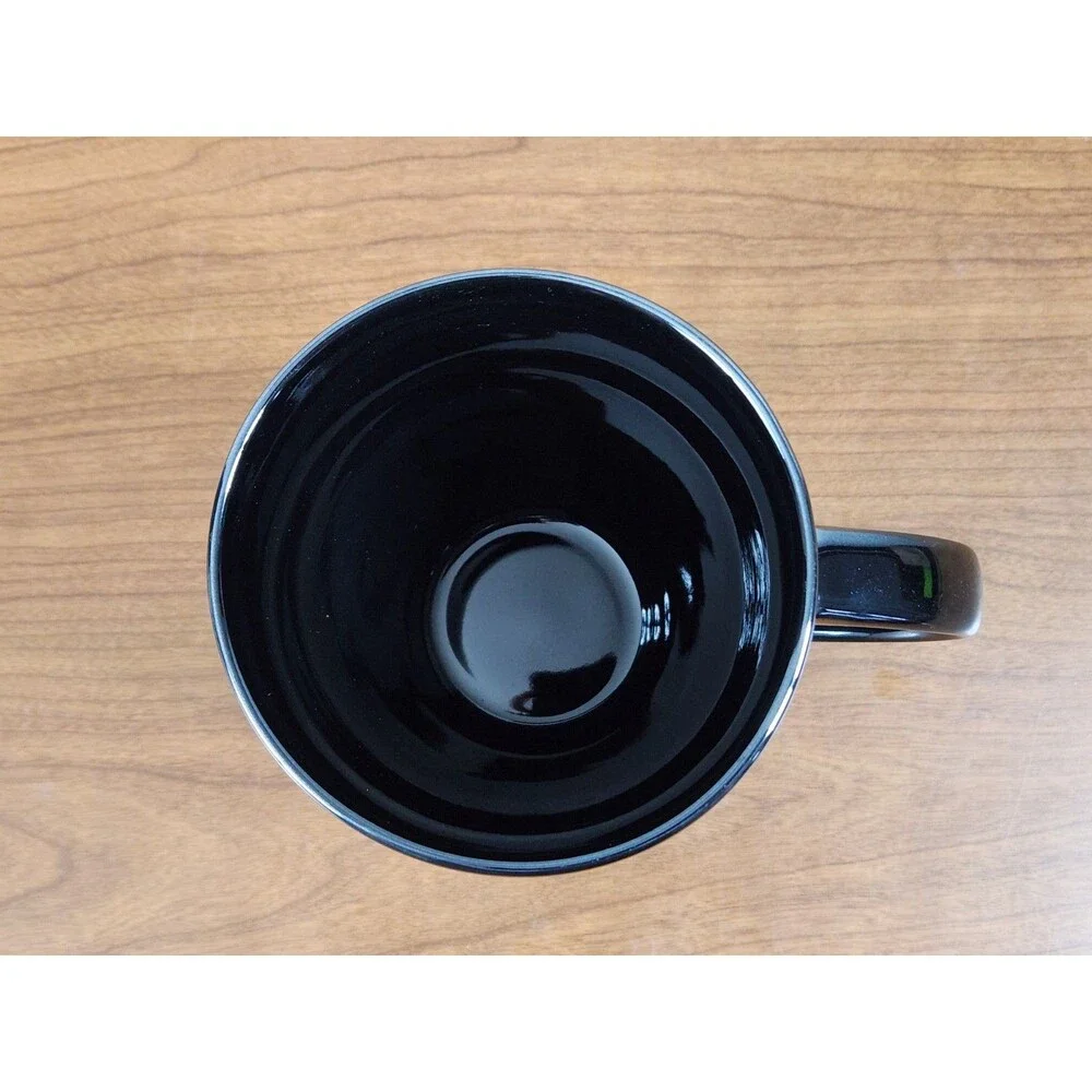 Virginia Commonwealth University Rams Black Ceramic Coffee Mug ~ Never Used